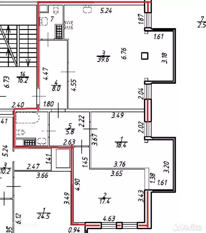 Продаётся 2-к квартира, 92.6 м - Фото 1