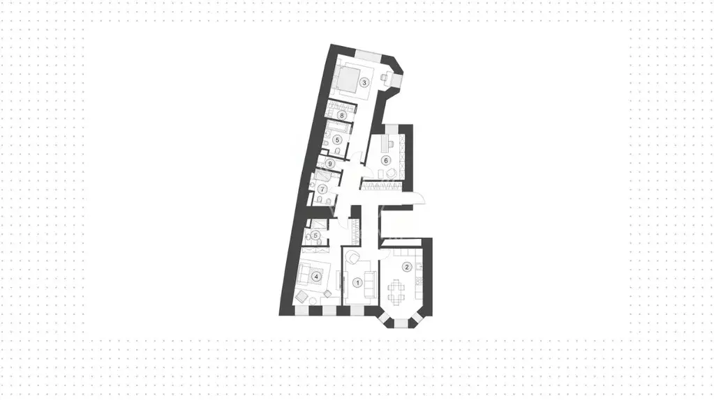 3-к кв. Москва ул. Большая Полянка, 44 (146.0 м) - Фото 1