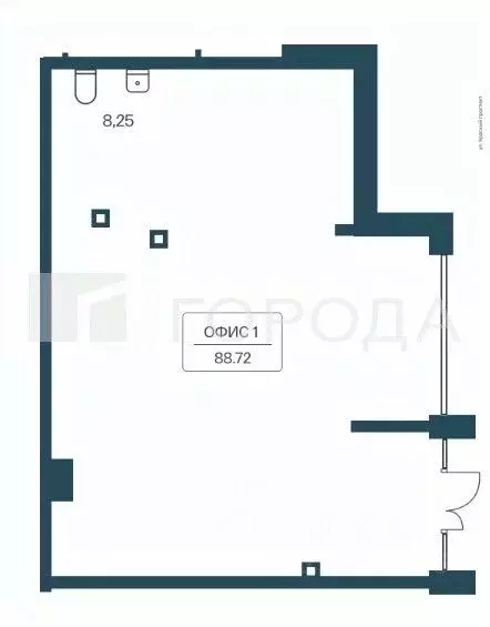 Офис в Новосибирская область, Новосибирск ул. Немировича-Данченко, ... - Фото 2
