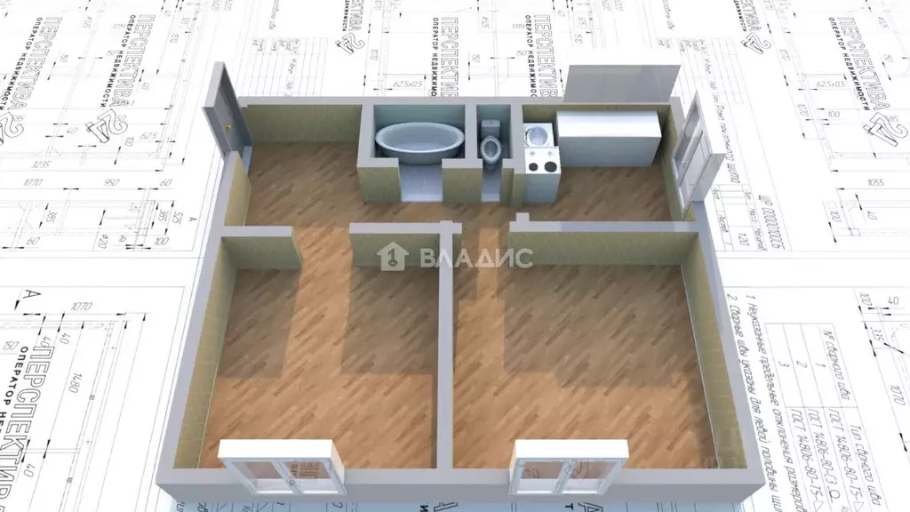 2-к кв. Иркутская область, Ангарск 51-й кв-л, 11 (59.9 м) - Фото 2