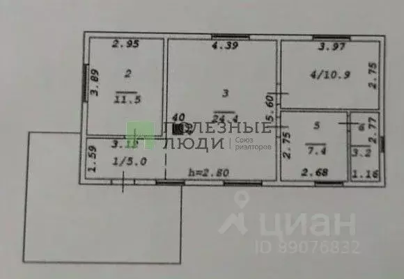 Дом в Иркутская область, Ангарск Спутник-3 СНТ, ул. 13-я, 254 (62 м) - Фото 2