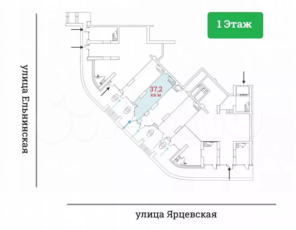 Продажа Торгового Помещения - 37,2 м - Фото 0