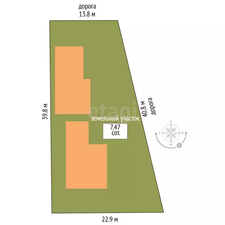 Дом в Тобольск, улица Стеллера (151.3 м) - Фото 1