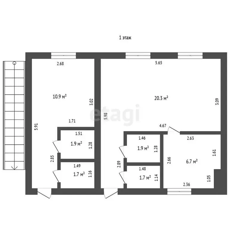 Дом в Береговое, улица Мира, 10 (249.1 м) - Фото 1