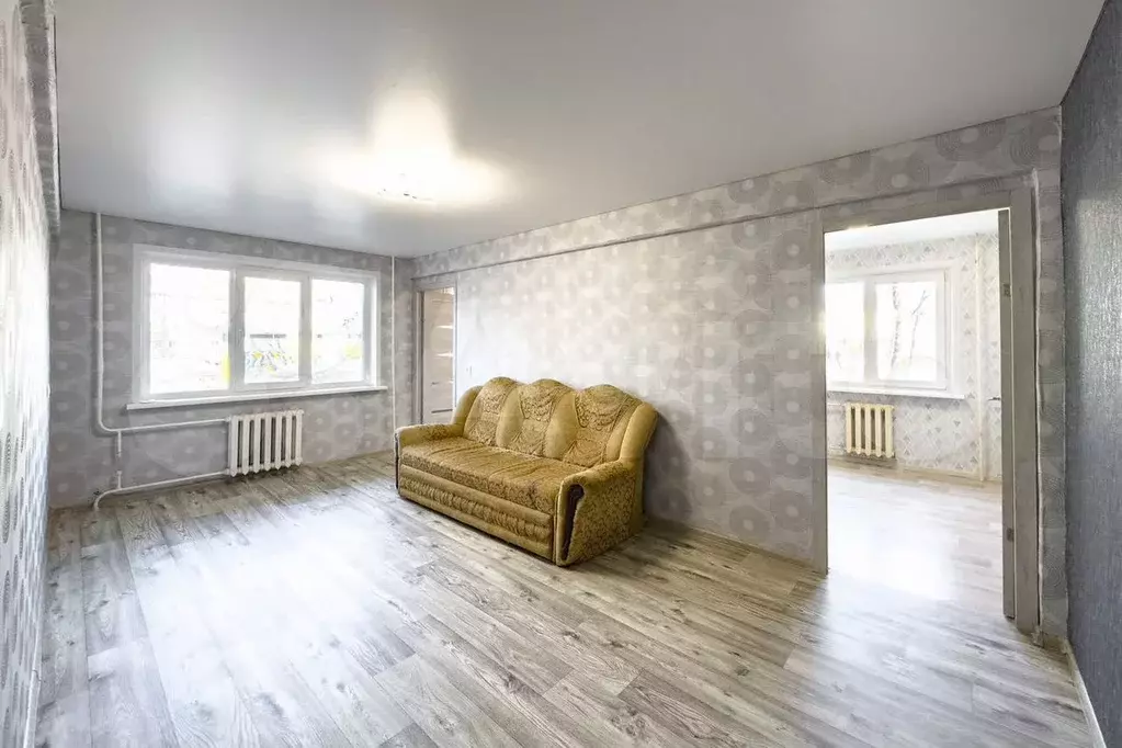 3-к. квартира, 47,4 м, 1/5 эт. - Фото 1