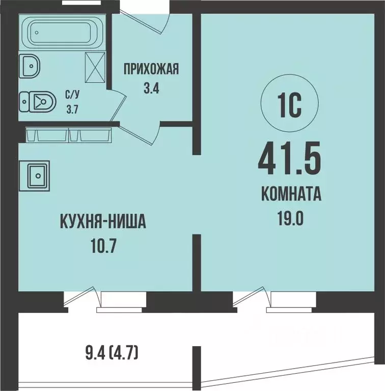 1-к кв. Новосибирская область, Новосибирск Династия жилой комплекс ... - Фото 0