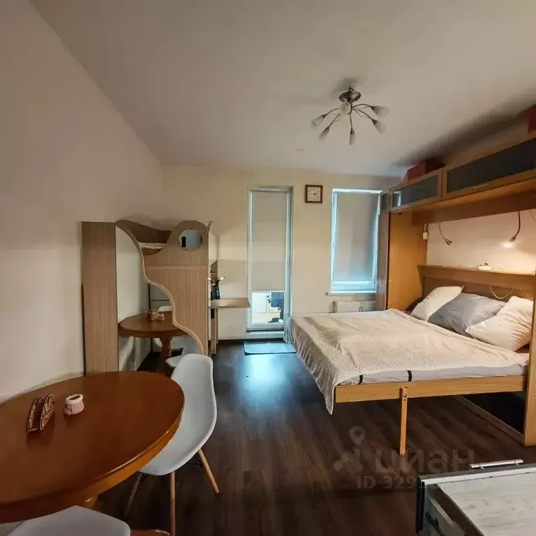 Студия Санкт-Петербург аллея Арцеуловская, 21 (23.0 м) - Фото 1