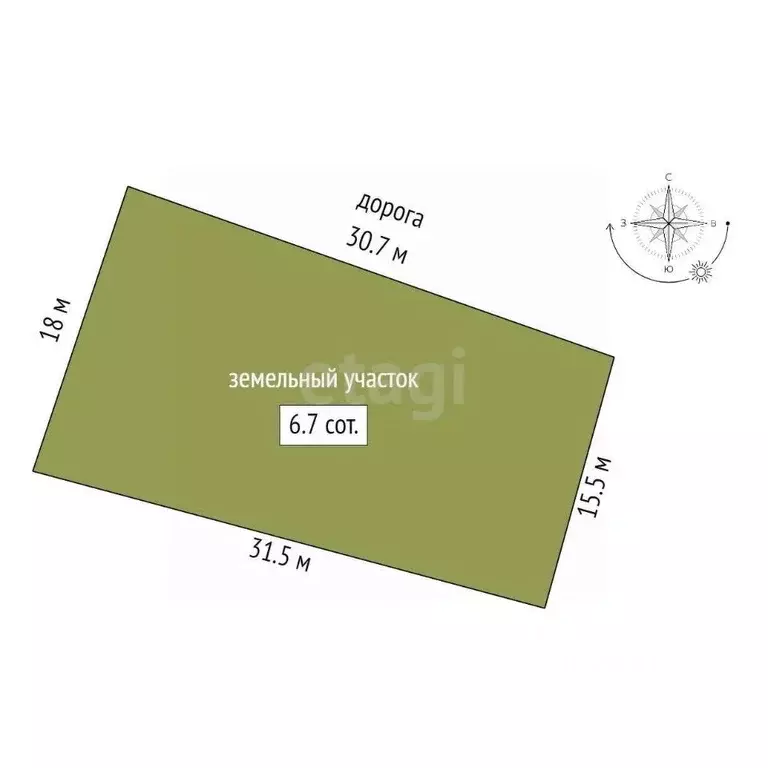 Участок в Татарстан, Тукаевский район, Малошильнинское с/пос, Нектар ... - Фото 2