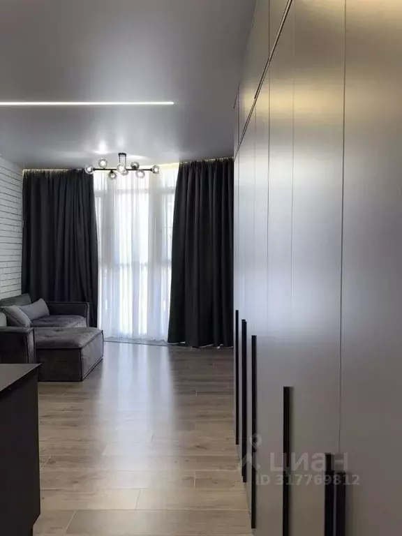 Студия Краснодарский край, Краснодар ул. Ивана Беличенко, 89 (30.0 м) - Фото 1