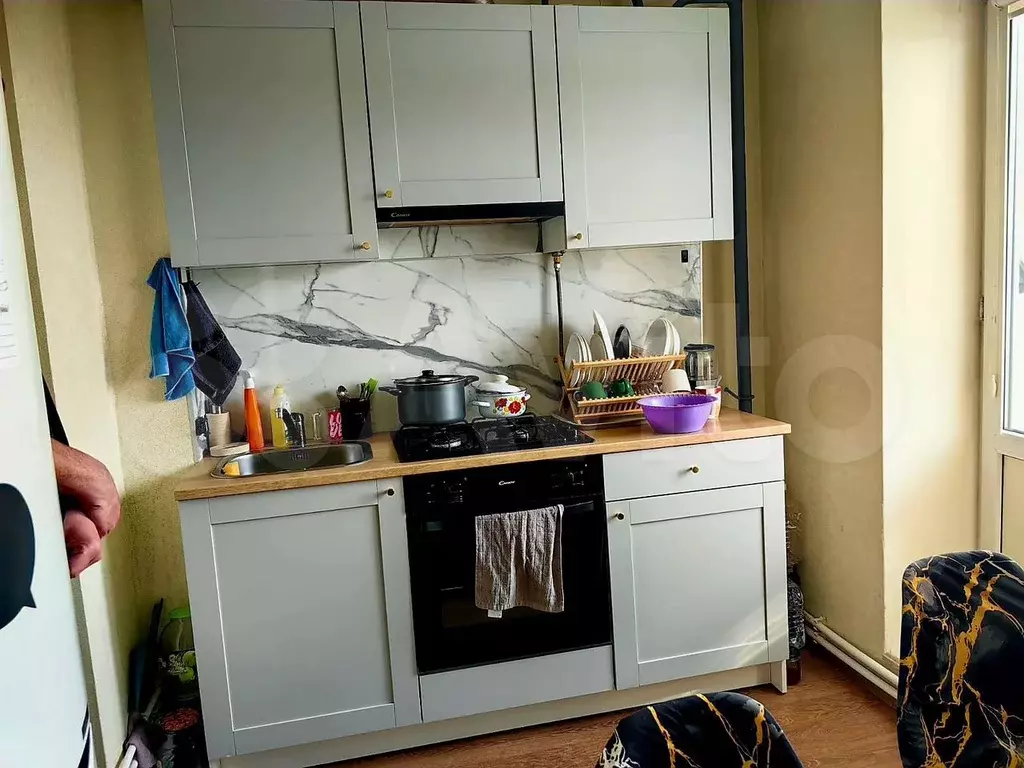 1-к. квартира, 40 м, 6/14 эт. - Фото 1