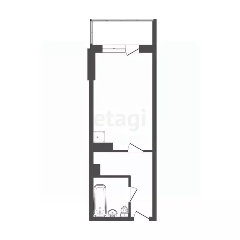 Студия Красноярский край, Красноярск Караульная ул., 39А (23.5 м) - Фото 2