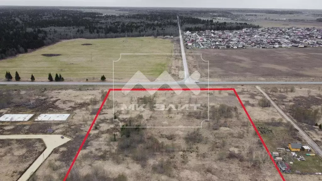 Участок в Ленинградская область, Ломоносовский район, Гостилицкое ... - Фото 1