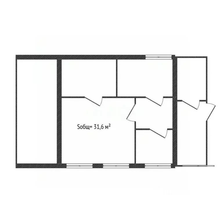 Дом в Брянская область, Жуковский муниципальный округ, пос. Цветники ... - Фото 2