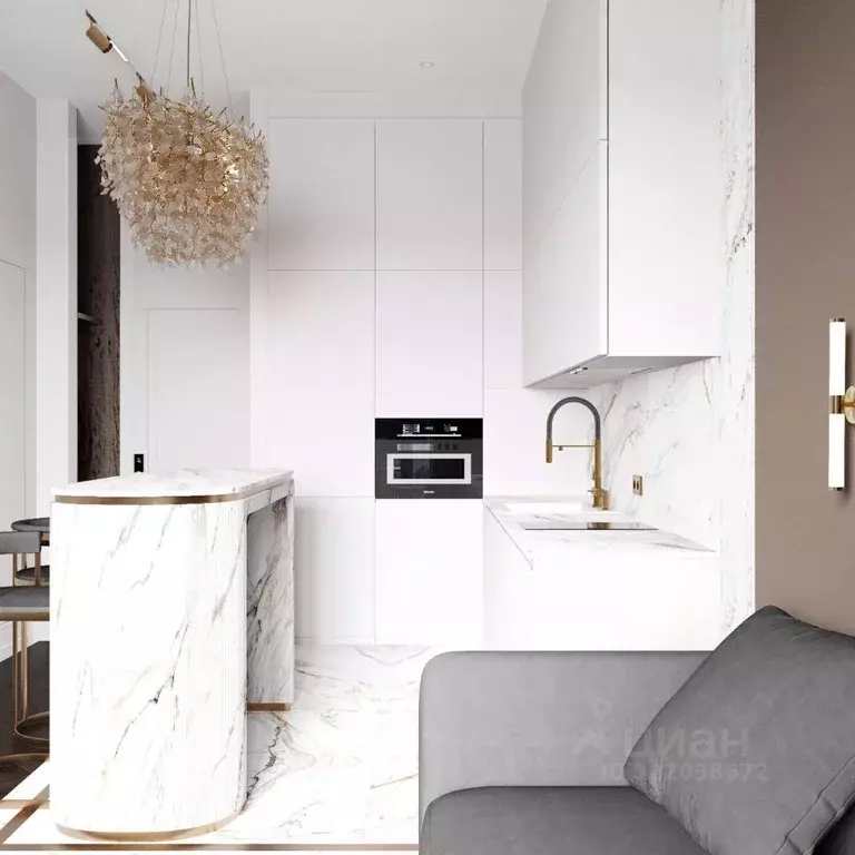 1-к кв. Краснодарский край, Анапа Пионерский просп. (72.4 м) - Фото 2