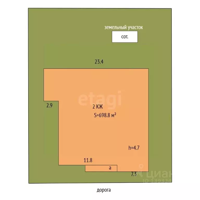 Склад в Свердловская область, Тугулымский муниципальный округ, пос. ... - Фото 2