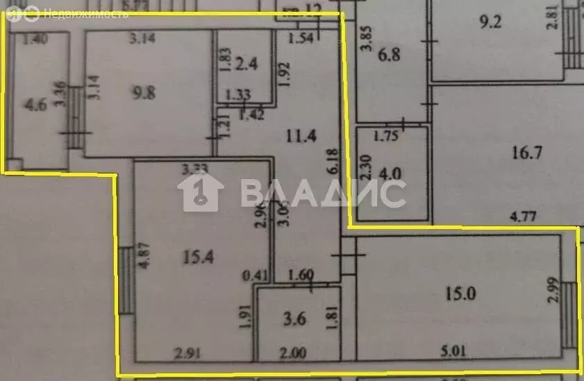 2-комнатная квартира: Покров, улица 3-го Интернационала, 87 (57.4 м) - Фото 0