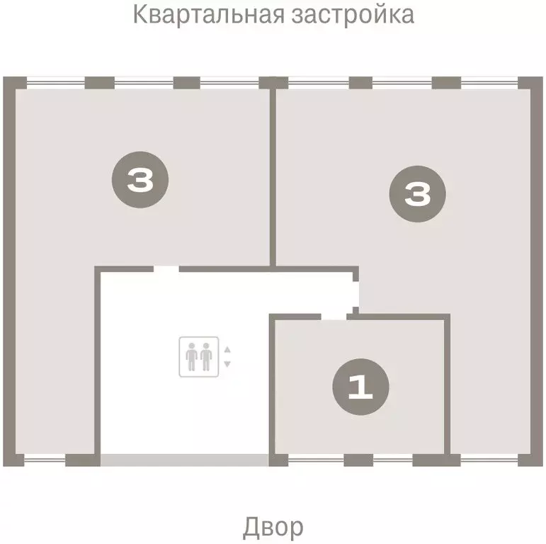 3-комнатная квартира: Новосибирск, Большевистская улица, с49 (93.58 м) - Фото 1