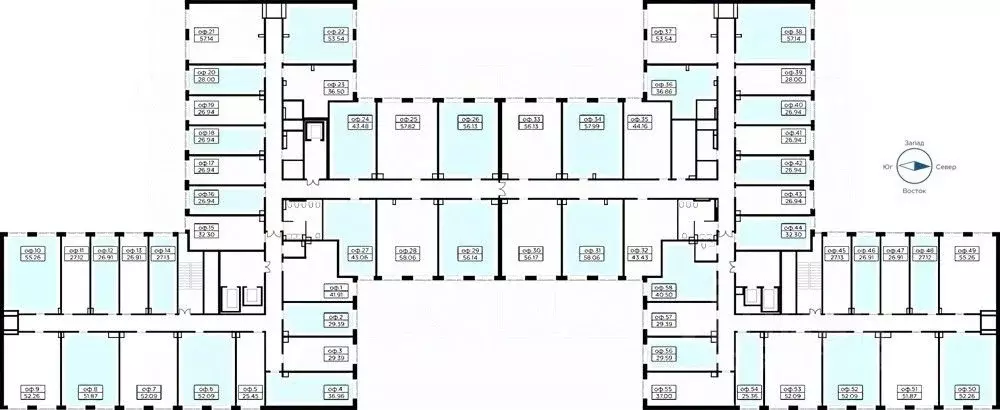 Офис в Санкт-Петербург Магнитогорская ул., 51 (32 м) - Фото 1