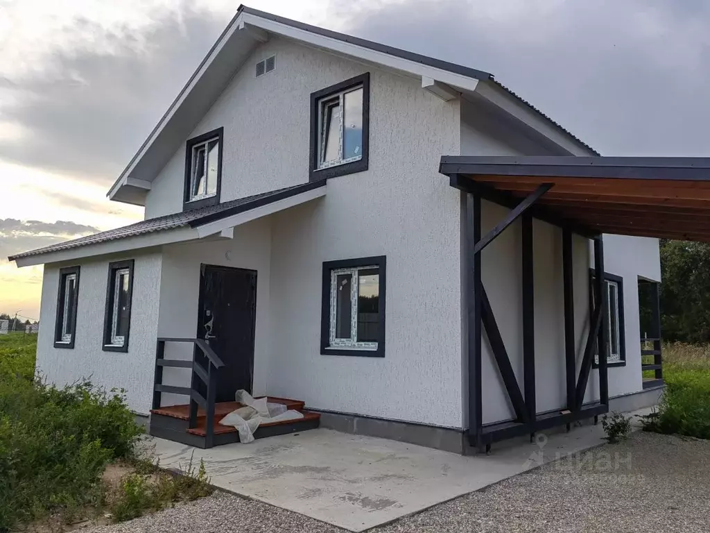 Дом в Калужская область, Боровский муниципальный округ, Совьяки с/пос, ... - Фото 2