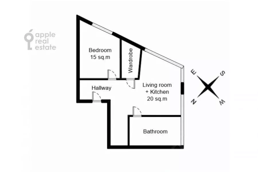 2-к кв. Москва Шмитовский проезд, 39к1 (60.0 м) - Фото 2