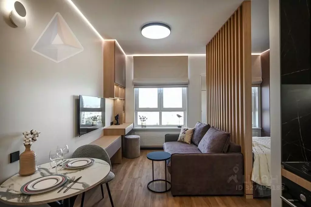 Студия Москва ул. Василия Ланового, 1к1 (28.0 м) - Фото 2