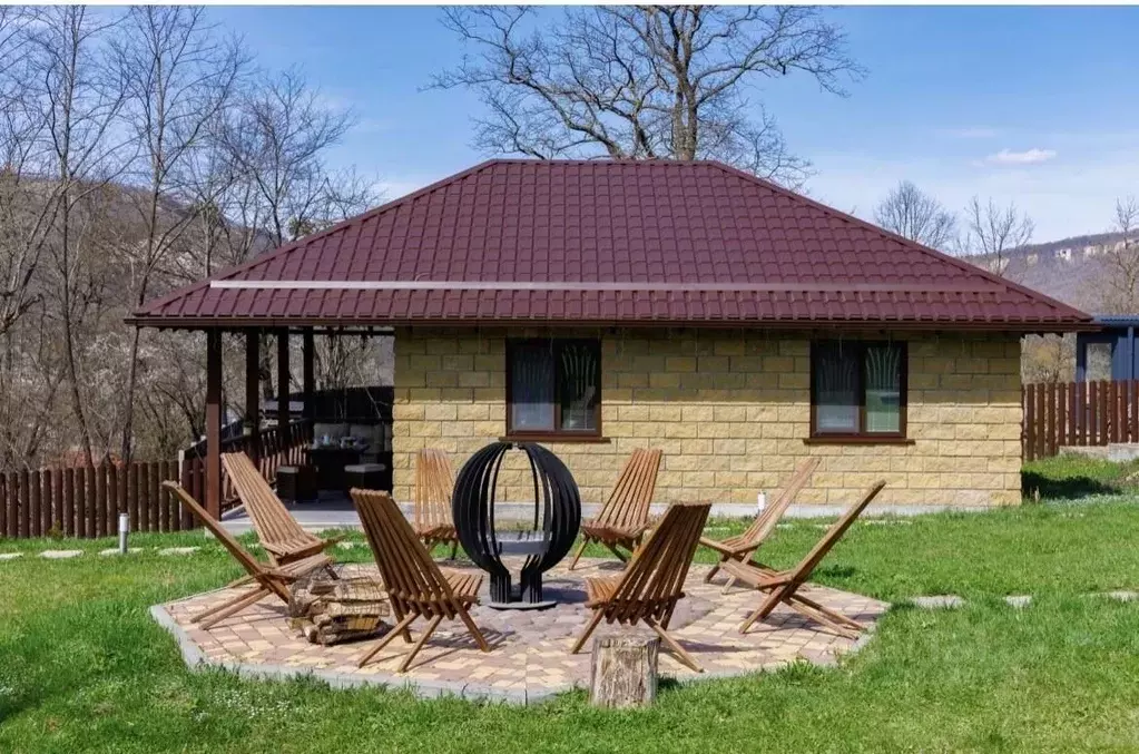 Дом в Адыгея, Майкопский район, Даховская ст-ца Ключевая ул., 12 (46 ... - Фото 2