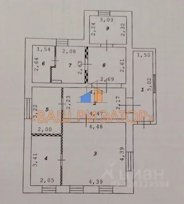 Дом в Белгородская область, Губкин Ливада кв-л, ул. Новоселовская (77 ... - Фото 2