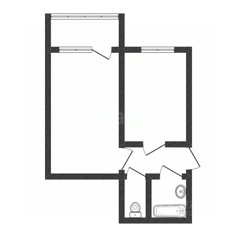 4-к кв. Тверская область, Тверь ул. Коробкова, 16 (32.0 м) - Фото 2