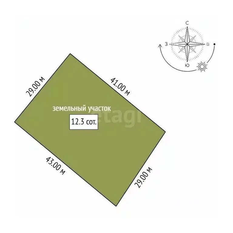 Участок в Амурская область, Благовещенский район, с. Волково Новая ... - Фото 1