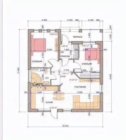Дом в Краснодарский край, Кореновск ул. Хабибуллина (101 м) - Фото 2