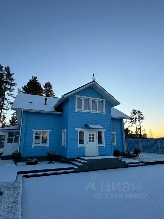 Дом в Карелия, Прионежский район, Шуйское с/пос, д. Бесовец, Березка ... - Фото 2