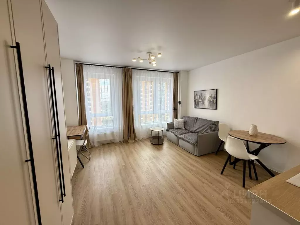Студия Москва ул. Малая Очаковская, 4Ак2 (25.3 м) - Фото 1
