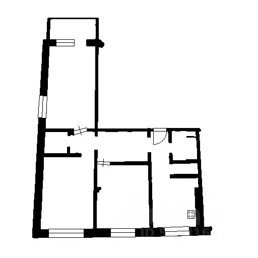 3-к кв. Самарская область, Самара ул. Бубнова, 4 (66.0 м) - Фото 2