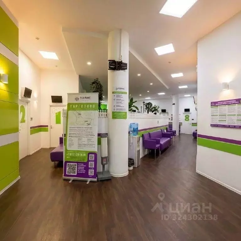 Помещение свободного назначения в Санкт-Петербург пос. Парголово, ул. ... - Фото 1