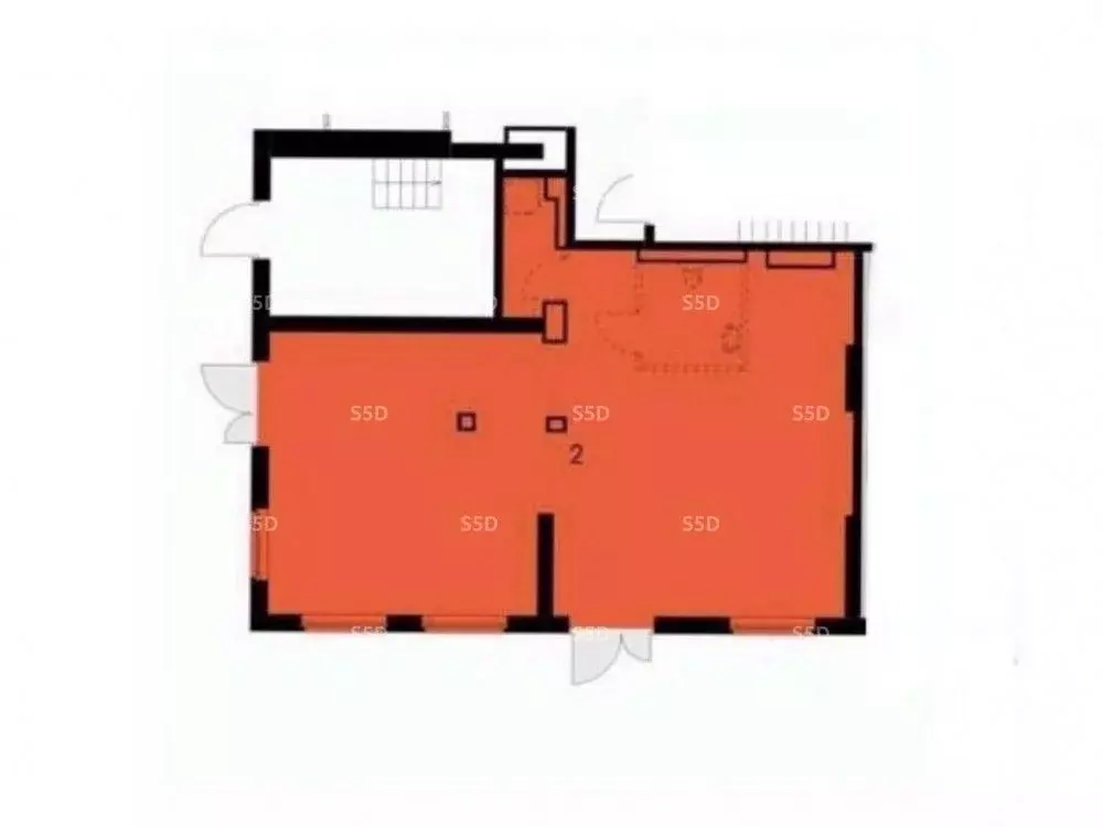 Помещение свободного назначения в Москва ул. Сокольнический Вал, 1 (94 ... - Фото 2