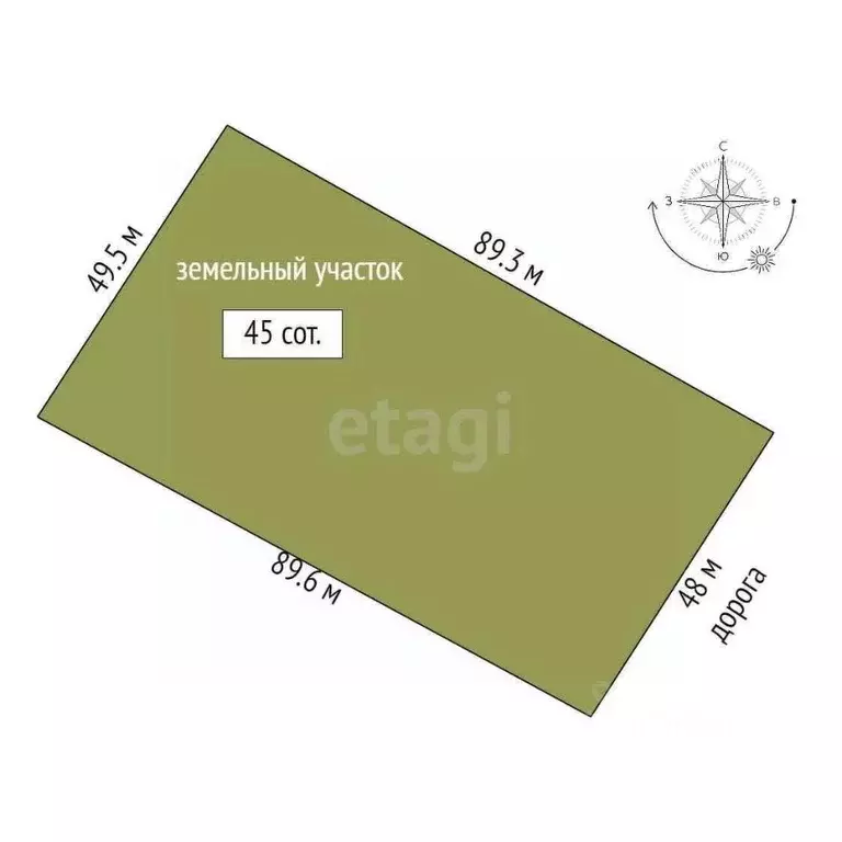 Участок в Забайкальский край, Читинский район, с. Преображенка ... - Фото 2