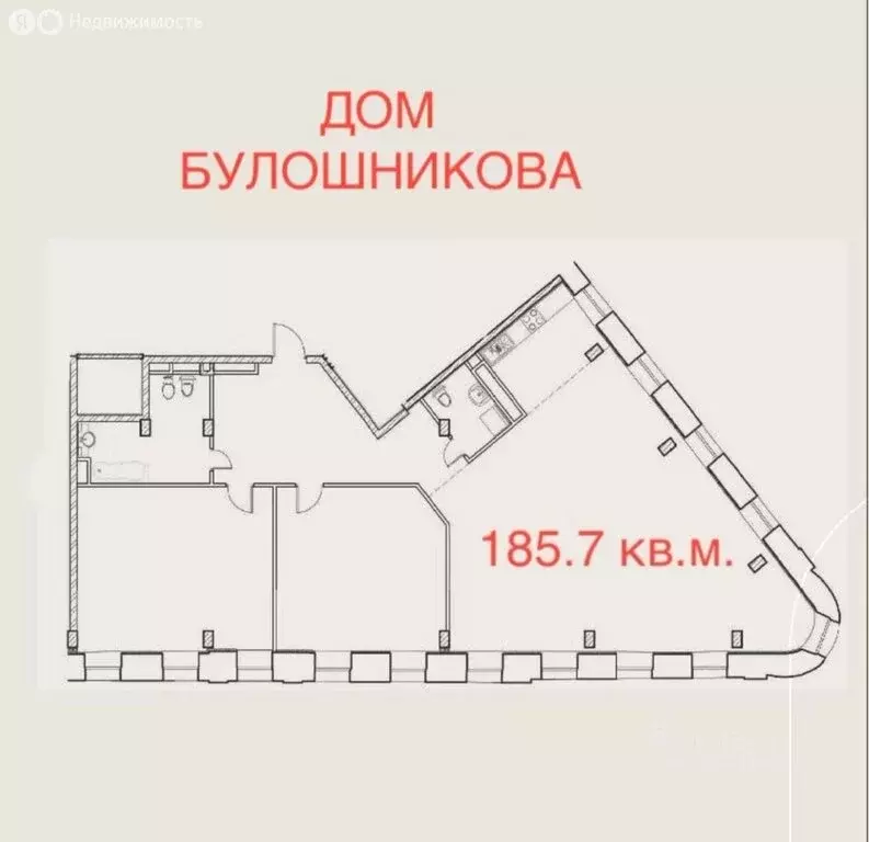 4-комнатная квартира: Москва, Большая Никитская улица, 17с1 (185.7 м) - Фото 0