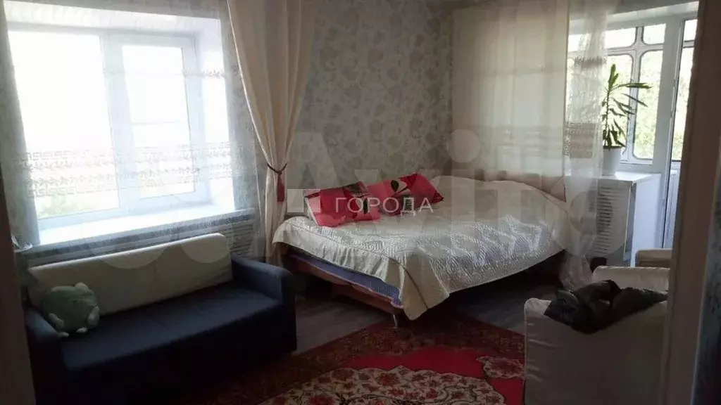 1-к. квартира, 30 м, 5/5 эт. - Фото 1