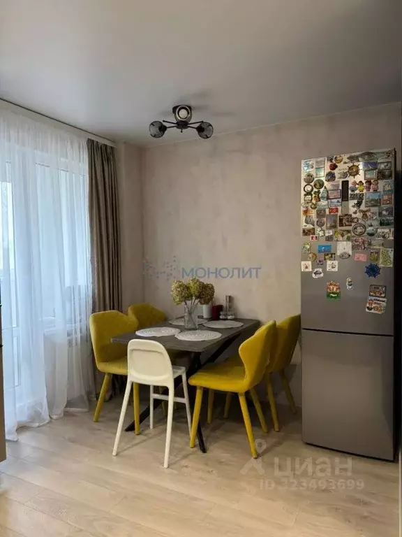 2-к кв. Нижегородская область, Нижний Новгород ул. Надежды Сусловой, ... - Фото 2