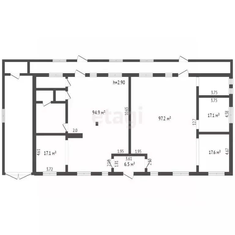Торговая площадь в Коми, с. Усть-Цильма ул. Осташова, 1А (288 м) - Фото 1
