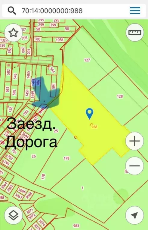 Участок в Томская область, Томский район, д. Петрово Петровская ул. ... - Фото 2