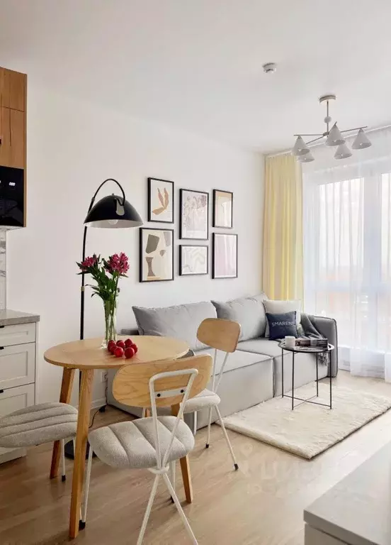 1-к кв. Москва ул. Большое Понизовье, 8 (31.9 м) - Фото 1