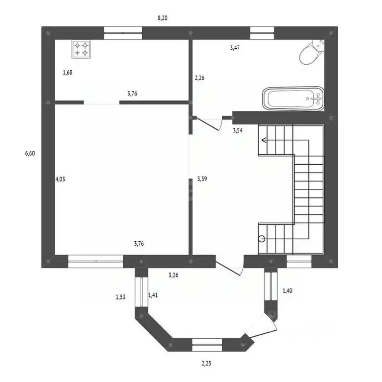 Дом в Амурская область, Белогорск Школьный пер., 10А (122 м) - Фото 2