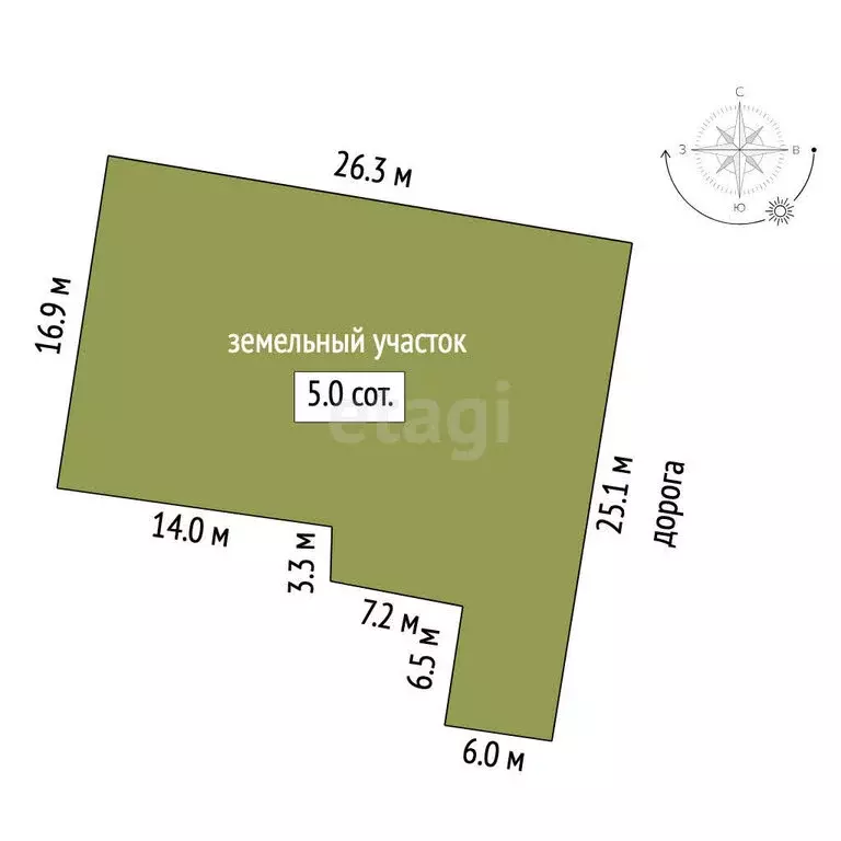 Дом в Саранск, улица Гастелло (100 м) - Фото 1