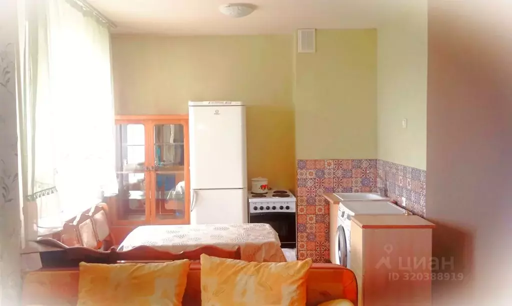 1-к кв. Омская область, Омск Тарская ул., 261к1 (38.5 м) - Фото 1