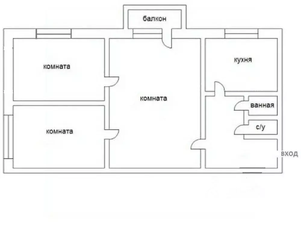 3-к кв. Иркутская область, Иркутск Юбилейный мкр, 41 (48.7 м) - Фото 0