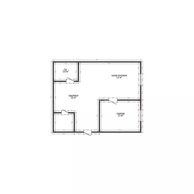 1-комнатная квартира: Махачкала, улица Ацы Абдуллаева, 60 (48 м) - Фото 1