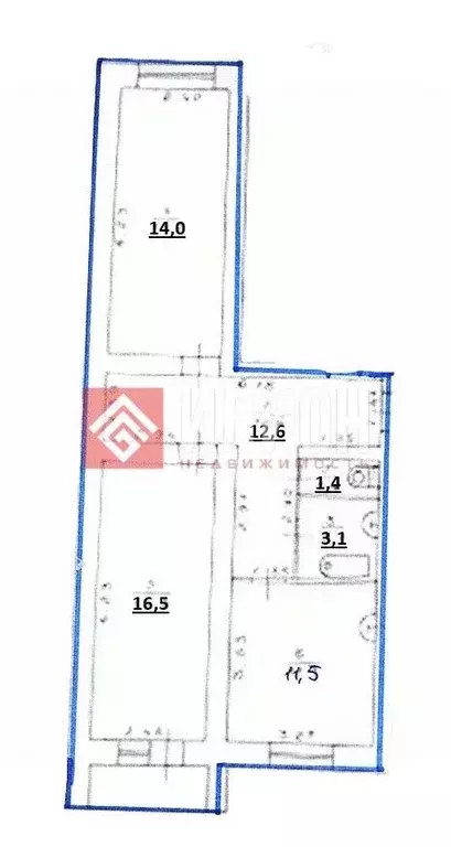 2-к кв. Крым, Судак пер. Суворова, 6 (59.1 м) - Фото 2