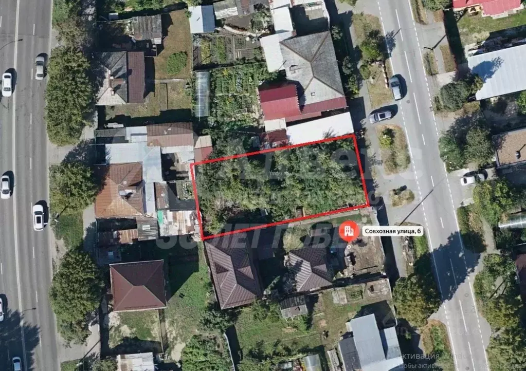 Участок в Тюменская область, Тюмень Совхозная ул., 6 (4.2 сот.) - Фото 1