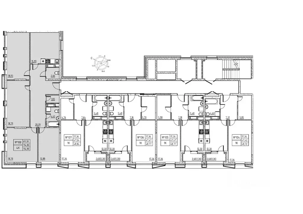Свободной планировки кв. Московская область, Дубна ул. Понтекорво ... - Фото 1